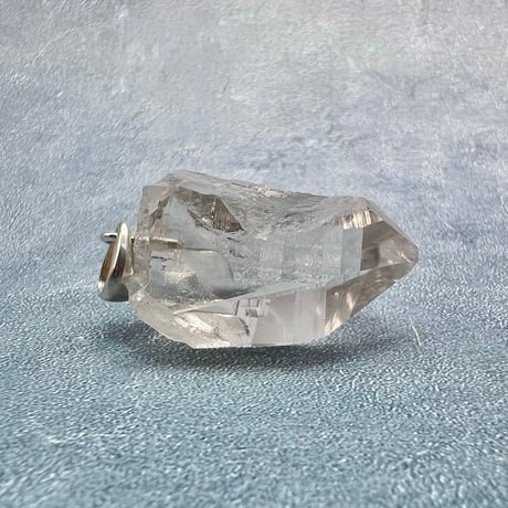 【ガネッシュヒマール産】天然ヒマラヤ水晶バチカン付きペンダントトップ/Ganesh Himal Natural Pendant Top