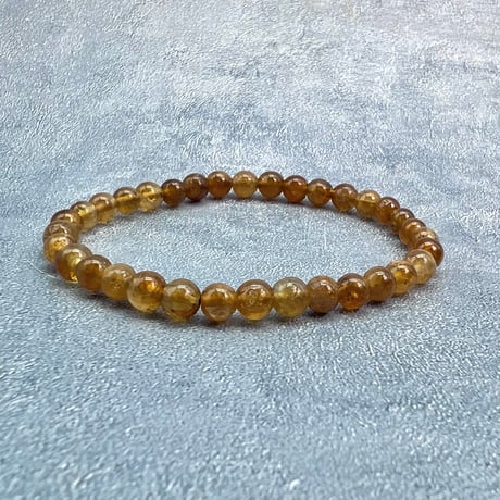 ネパール産🇳🇵【ハニートルマリン】ブレスレット5mm内径15cm③/Nepal HoneyTourmaline Bracelet