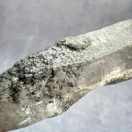 【ガネッシュヒマール産】クローライトイン天然ヒマラヤ水晶/GaneshHimal Chlorite in Himalayan Quartz