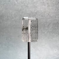 【ガネッシュヒマール産】天然ヒマラヤ水晶"手磨き加工"スクエアビーズ⑩/Ganesh Himal  Himalayan Quartz Square Beads