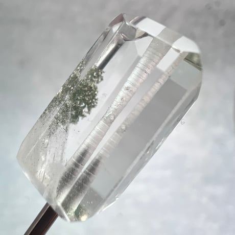 【ガネッシュヒマール産】天然ヒマラヤ水晶"手磨き加工"スクエアビーズ⑪/Ganesh Himal  Himalayan Quartz Square Beads