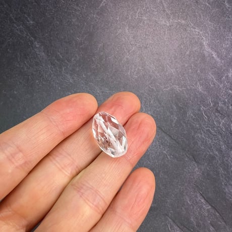 【カイラス産】天然ヒマラヤ水晶多面カットビーズ③/Kailash Himalayan Quartz Multi Cut Beads
