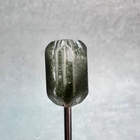 【ガネッシュヒマール産】天然ヒマラヤ水晶"手磨き加工"スクエアビーズ⑮/Ganesh Himal  Himalayan Quartz Square Beads