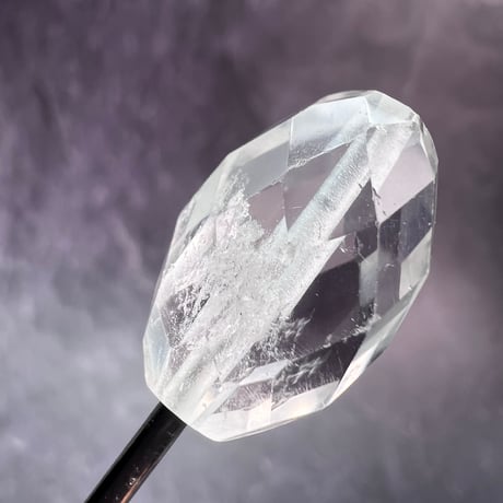 【カイラス産】天然ヒマラヤ水晶多面カットビーズ④/Kailash Himalayan Quartz Multi Cut Beads