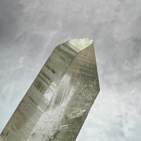 【ガネッシュヒマール産】クローライト&アクチノライトイン天然ヒマラヤ水晶/Ganesh Himal Chlorite&Actinorite in Himalayan Quartz
