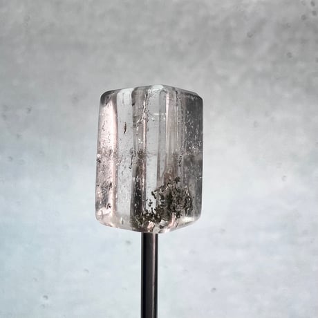 【ガネッシュヒマール産】天然ヒマラヤ水晶"手磨き加工"スクエアビーズ⑨/Ganesh Himal  Himalayan Quartz Square Beads