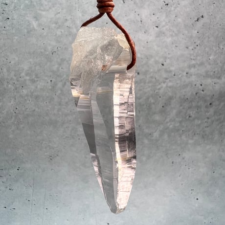 【ガネッシュヒマール産】天然ヒマラヤ水晶ペンダントトップ③/Ganesh Himal Natural Pendant Top