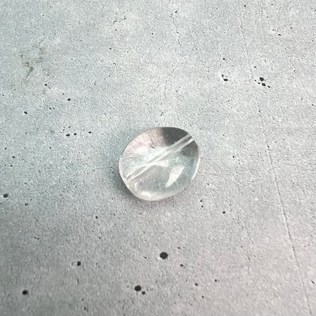 【カイラス産】天然ヒマラヤ水晶タンブル型ビーズ⑨/Kailash Himalayan Quartz Tumble Beads