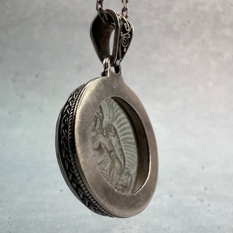 【ガウリシャンカール産】天然ヒマラヤスモーキークォーツ"グリーンターラ様"ペンダントトップ②/Gaurishankar Himalayan Smoky Quartz "Green Tara"