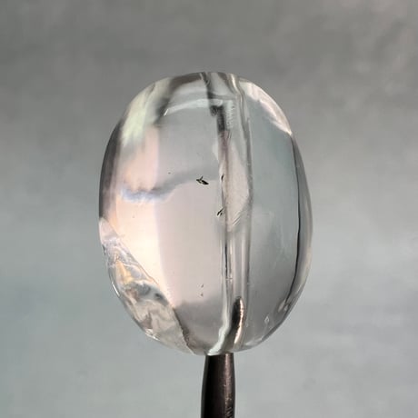 【カイラス産】天然ヒマラヤ水晶タンブル型ビーズ⑦/Kailash Himalayan Quartz Tumble Beads
