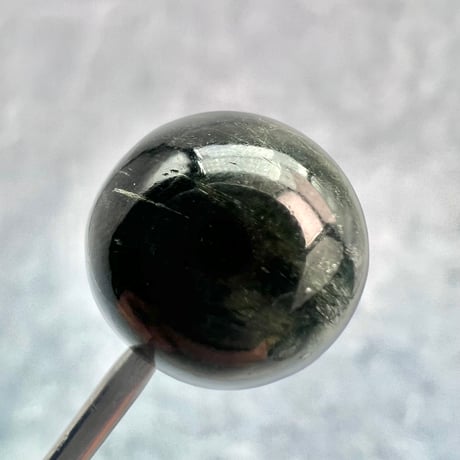 【ガネッシュヒマール産】クローライトイン天然ヒマラヤ水晶ビーズ⑤/Ganesh Himal Chlorite&Actinorite in Himalayan Quartz beads