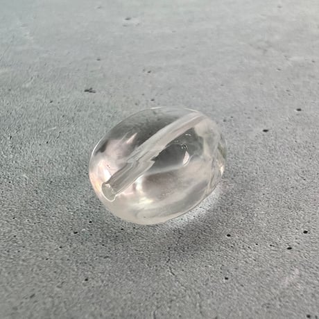 【カイラス産】天然ヒマラヤ水晶タンブル型ビーズ⑦/Kailash Himalayan Quartz Tumble Beads