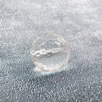 【ガネッシュヒマール産】天然ヒマラヤ水晶"手磨き加工"ミラーカット/Ganesh Himal  Himalayan Quartz Mirror Cut Beads