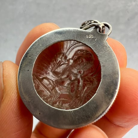 【ガウリシャンカール産】天然ヒマラヤスモーキークォーツ"グリーンターラ様"ペンダントトップ①/Gaurishankar Himalayan Smoky Quartz "Green Tara"