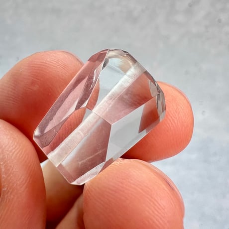 【ガネッシュヒマール産】天然ヒマラヤ水晶"手磨き加工"多面カットビーズ③/Ganesh Himal  Himalayan Quartz Multi Cut Beads