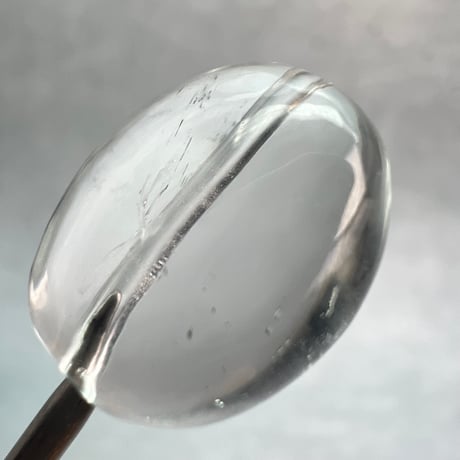 【カイラス産】天然ヒマラヤ水晶タンブル型ビーズ⑥/Kailash Himalayan Quartz Tumble Beads