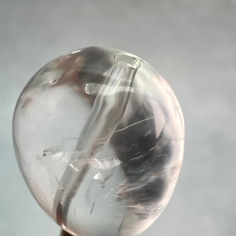 【カイラス産】天然ヒマラヤ水晶タンブル型ビーズ⑥/Kailash Himalayan Quartz Tumble Beads