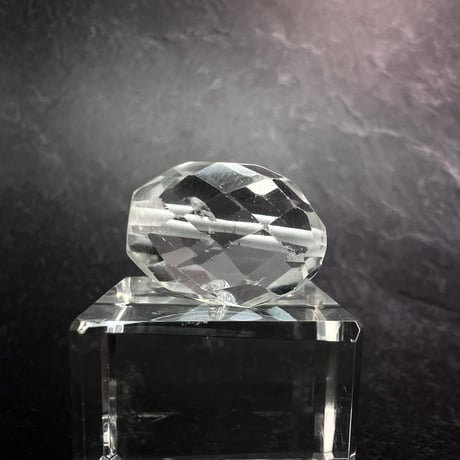【カイラス産】天然ヒマラヤ水晶多面カットビーズ④/Kailash Himalayan Quartz Multi Cut Beads