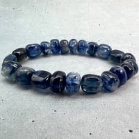 【ネパール産🇳🇵カイヤナイト】ブレスレット/Nepal Kyanite Design Bracelet