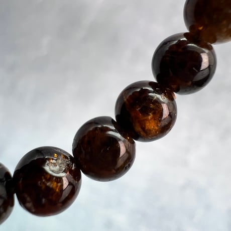 ネパール産🇳🇵【ヒマラヤドラバイトトルマリン】ブレスレット6mm内径15cm/Nepal Himalayan dravite tourmaline Bracelet