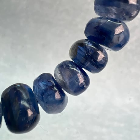 【ネパール産🇳🇵カイヤナイト】ブレスレット/Nepal Kyanite Design Bracelet
