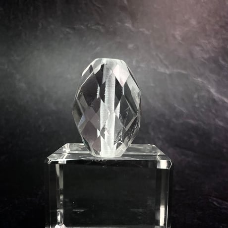 【カイラス産】天然ヒマラヤ水晶多面カットビーズ②/Kailash Himalayan Quartz Multi Cut Beads