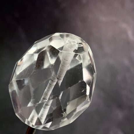 【カイラス産】天然ヒマラヤ水晶多面カットビーズ⑥/Kailash Himalayan Quartz Multi Cut Beads
