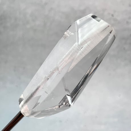 【ガネッシュヒマール産】天然ヒマラヤ水晶"手磨き加工"多面カットビーズ①/Ganesh Himal  Himalayan Quartz Multi Cut Beads