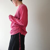 ◇予約販売 8月中旬ごろお届け◇ SOMEYA ドローストリングブラウス