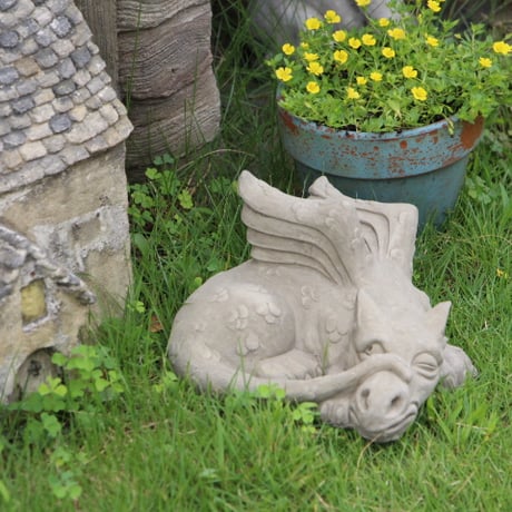 【DEVONSHIRE STONE】 DMS16  James the Peeking Dragon