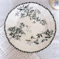 フランスアンティーク　HB＆Cie Choisy le roi製　デザート皿　Moscouシリーズ