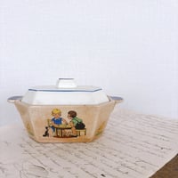 フランスアンティーク　GIEN ラディネット　おままごと　キャセロール