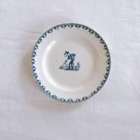 フランスアンティーク　Saint amand ラディネット　平皿