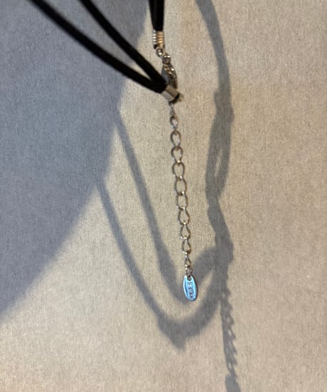 61100 Double Suede Choker(silver or gold)