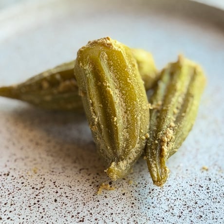 【季節の野菜】オクラ(ダビデの星)のぬか漬け