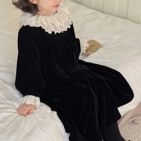 【order】Vintage Velvet Dress (95-130)