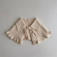【order】Ribbed Knit Capelet/ 3 colors(2-8Y)