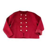 【order】Double-Breasted Fleece Jacket(90-140)