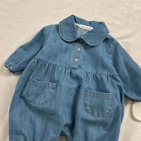 【order】Denim Romper(73-90)