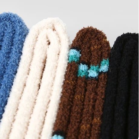 【order】4-pack socks/ moco(15-22cm)