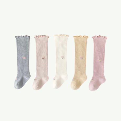 【order】Cotton High Socks(0〜3Y)