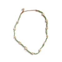 【order】Kids Necklace(Green Daisy)
