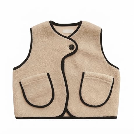 【order】Design Sherpa vest(110,120)