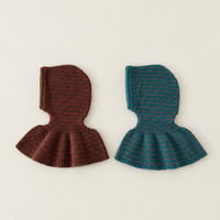 【order】Ribbed Stripe Bonnet(deep colors)