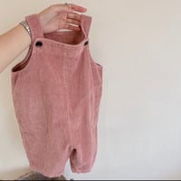【order】Dusty Pink Corduroy Overall(80-120)