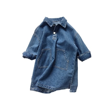 【order】Denim Dress (90-130)