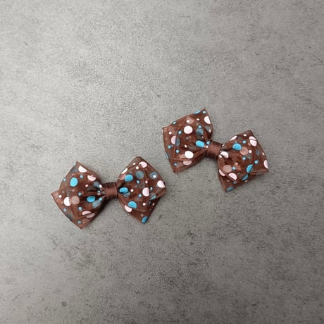 【order】Retro Ribbon Clips(2P set)