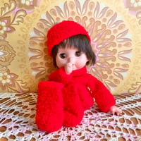 やわらかな赤ちゃん人形/スリープアイ/70年代ヴィンテージ/クローバーやわらかベビー/日本製