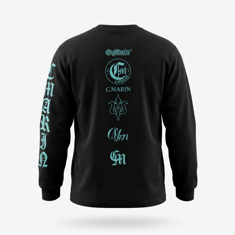 オーバーICON LOGO ロンT