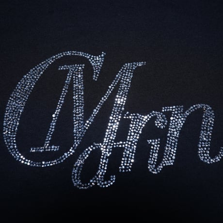 C.Marin CRYSTAL LOGO TEE｜レディース ラインストーンTシャツ